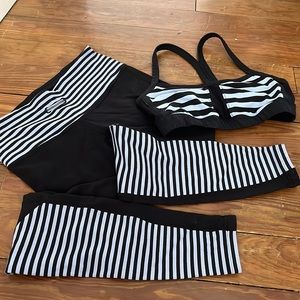 Lululemon legging and bra set